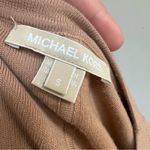 Michael Kors Tan Brown Cardigan Shrug Bolero Sweater Jacket knit Small Italian Photo 5