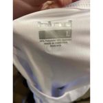 Hind White Sleeveless Quarter Zip Crop Workout Tank‎ Top Size Large Photo 2