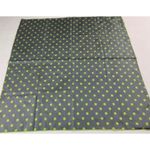 Women’s Vintage Ray Strauss Silk Gray Green Polka Dot Scarf shawl Women's Photo 0