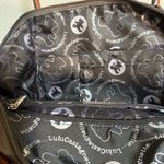 LuluCastagnette Brown‎ Nylon Tote Bag Tan Leather Trim Medium Shoulder Bag Brown Photo 9