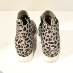 Caslon  “Aidy” Suede Leopard Wedge Sneakers Size 6.5 Photo 3
