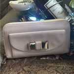 Chloé Authentic CHLOE Leather Bow zip around continental wallet Photo 1