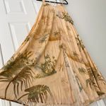 Anthropologie Tropical Print Oversized Flowy Dress, Size XS Photo 4
