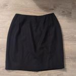 KGR Navy Merino Wool Pencil Skirt Size 8 Blue Photo 0