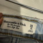 Abercrombie & Fitch Abercrombie & Fitch The 90's Straight Ultra High Rise Size 28/6 Short Photo 2