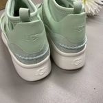UGG  Glitter Sneaker Chunky Mint Green Spellout Graphic Strap Neutra Shoe Size 7 Photo 5