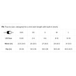 Alo Yoga Cable Knit Winter Bliss Mini Skirt Toasted Almond XS Photo 11