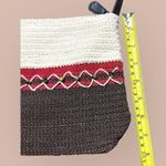 Crazy Horse Shoulder Bag Y2K Crochet Macrame Style Beach Vacation Travel Purse Brown Photo 3