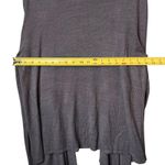 White Stag Cardigan Sweater Womens XL Gray Open Front Drape Hem Long Sleeve Photo 4