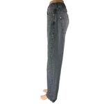 ZARA Women's Black High Waisted Straight Wide Leg Denim Jeans Pants Size 10 Photo 1