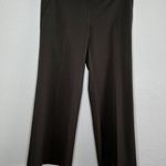 Ann Taylor Womens Brown Mid to Low Rise Trouser Dress Pants Size 2 cinch back Photo 4