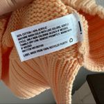 A New Day NWT Muted Orange Open Knit Crew Sweater Pullover XXL Photo 1