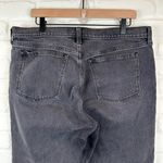 Abercrombie & Fitch Black Women's Mid Rise 90s Straight Jean 32 14R Photo 5