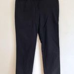 White House | Black Market WHBM Slim Ankle Pants Solid Black Cropped Dress Pants 4 Photo 2