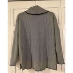 Calvin Klein  houndstooth cowl neck sweater size small Photo 5