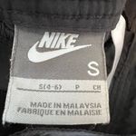 Nike women's small cropped capri drawstring hem and waist pants active grey Photo 5