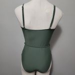 Zaful  camouflage green belted one piece size medium Photo 5