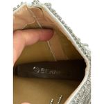 Berness Cow Girl Boots Size 5.5 Pointed Toe Block Heel Rhinestone Fringe White Photo 8