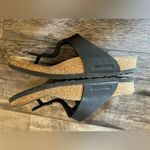 Birkenstock Gizeh Regular Fit women’s 41 oiled leather black sandal classic shoe Photo 4