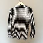 Kate Spade Black and White Striped Pajama Top Photo 1
