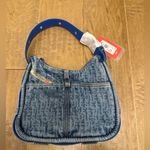 Diesel NWT  BLUE Denim ‘ILE’ shoulder bag Photo 3
