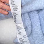 Sandro NWOT  Women's Baby Blue Paris Sweater Size Small/Medium Photo 5