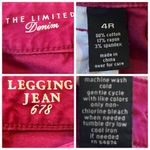The Limited  Jegging Jean 678 Skinny Ankle Mid Rise Hot Pink Women’s Size 4 Photo 4