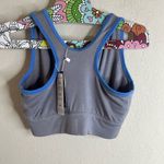 Kindred Bravely Racerback French Terry Nursing Bra gray/blue small NWT Gray Photo 1