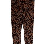 Sunzel Workout Leggings Size M Squat Proof High Waisted Leopard EUC Black Size M Photo 1