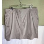 32 Degrees Heat 32 degrees Women Lightweight Golf Skort Sz. XXL NWT Beige  Activewear Comfort Photo 3