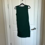 Forest green dress side rouched detail BTFBM sz large Photo 2