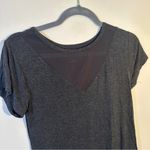 Adam Levine  Grey Mesh V Neck Blouse Size XS Photo 1