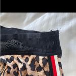 Pam & Gela  Leopard Print High Waisted Biker Shorts Size‎ Small Photo 4