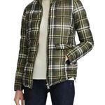 Lauren Ralph Lauren Green Plaid Puffer Quilted Jacket Loden Check size medium Photo 0