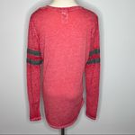 BATMAN Harley Quinn Red Gray Graphic Long Sleeve Shirt Juniors Large Size undefined Photo 5