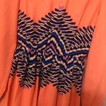 Gianni Bini coral long sleeve dress Photo 3