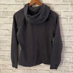 The North Face Women’s black multi color logo hoodie sweatshirt Medium Photo 1
