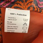 NWT Carolina Store Orange, Blue & Pink Print Sheer Sleeveless Blouse Size 12 Orange Photo 11