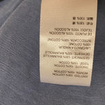 Pilcro Anthropologie Blue Mixed Media Plaid Short Sleeve Cuffed T-Shirt Size XS Photo 9