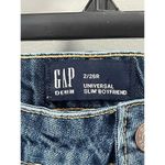 Gap Universal Slim Boyfriend Size 2/26 Regular Photo 4