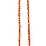 Vintage Beaded Native American Style Necklace 3 Handcrafted Statement Pieces Orange Photo 12
