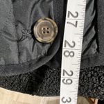 J.Crew Reversible puffer jacket with PrimaLoft® Black Teddy Sherpa Fits Medium Photo 11