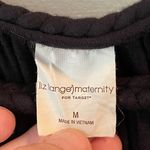 Liz Lange  black spaghetti strap maternity dress Size M Photo 4