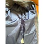 Savannah Brown Houndstooth Plaid Boxy Wool Vintage Blazer Jacket Women’s Size 16 Photo 5