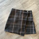 No Boundaries LAST PRICE🍒🤍  flannel faux wrap skirt 💐 Photo 15