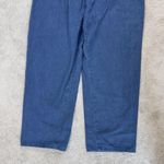 Women’s Denim Open Back Pull On Overall Sleeveless Cotton Blend in Cody Blue XXL Photo 8