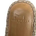 Marc Fisher Sandals Womens 7M Valey2 Blue Denim Bow Espadrille Slip On Preppy Photo 8