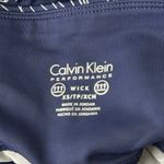 Calvin Klein Pants Women XS Blue White Floral Cropped Performance Gym Athleisure Photo 5