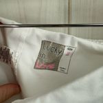 Lucky in Love Women’s XL White Tiered Skirt Athletic Tennis Golf Photo 2