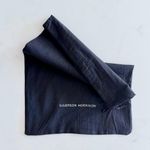 Sigerson Morrison Designer Black Cotton Fabric Drawstring Dustbag Photo 0